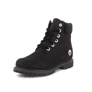 Women’s Black-Velvet Waterproof Timberland Boots